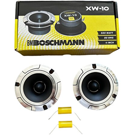 Boschmann XW10 Yeni Seri 10 Cm 500 W 80 RMS Tweeter