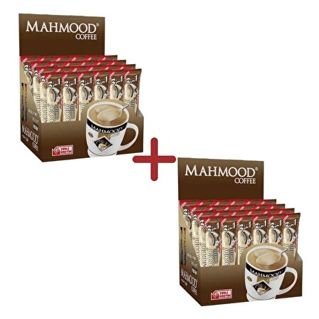 Mahmood Coffee 3ü1 arada Sütlü Köpüklü Hazır Kahve 48 Adet X 2li set