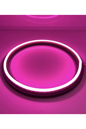 6*9 OVAL Neon led midrange kasnağı MOR (1 ÇİFT)