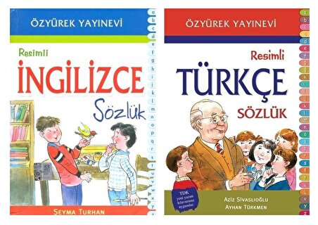 Özyürek İlköğretim Resimli Türkçe - İngilizce Sözlük 2 Kitap