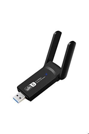 Wifi Usd Adaptör AC1300 Mbps Dual Band USB 3.0 Adaptör Kablosuz Wifi Alıcı
