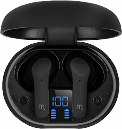 TEŞHİR Mojue TW03 TWS Kulak İçi Bluetooth Kulaklık Siyah