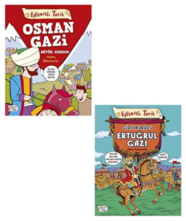 Osman Gazi Büyük Kurucu + Gizli Kurucu Ertuğrul Gazi 2 Kitap