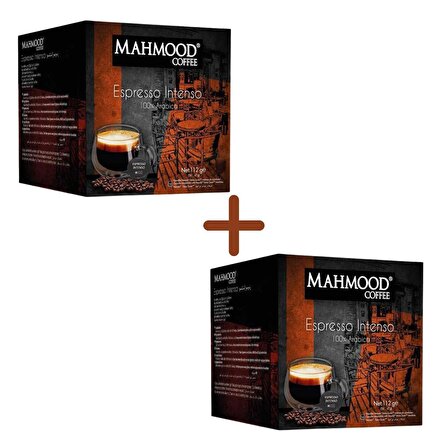 Mahmood Coffee Dolce Gusto Espresso Kapsül Kahve 16 Adet x 2 li set