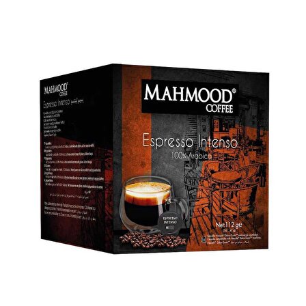 Mahmood Coffee Dolce Gusto Espresso Kapsül Kahve 16 Adet x 2 li set