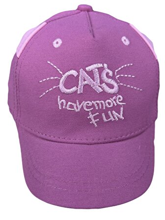 Kız Bebek Kep Şapka 1-3 Yaş CATS