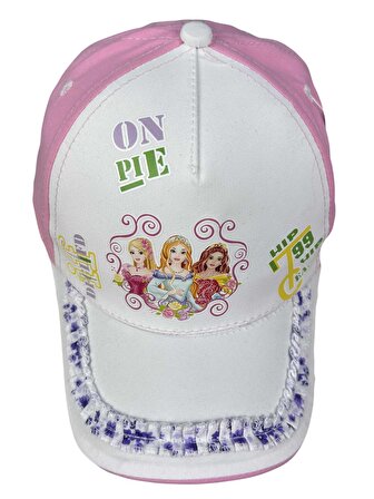 Kız Çocuk Kep Şapka 3-7 Yaş Resimli Kızlar On PIE