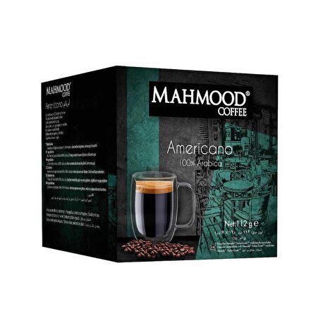 Mahmood Coffee Dolce Gusto Americano Kapsül Kahve 16 Adet X 2 li set