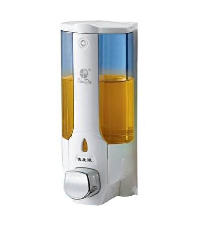 Xinda ZYQ138B Sıvı Sabun ve Şampuan Dispenseri Beyaz 380 ml