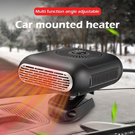 Oto Isıtıcı-soğutucu Fan Cam Buğu Çözücü Fan Araç Içi Isıtıcı-soğutucu Fan 12v Çakmaklık Girişli