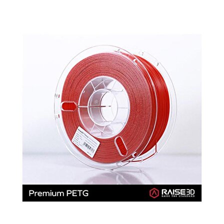 Raise3D Premium PETG Filament 1.75mm 1kg Kırmızı