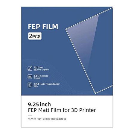 Anycubic Photon M3 Plus Mat FEP Film 2 Adet