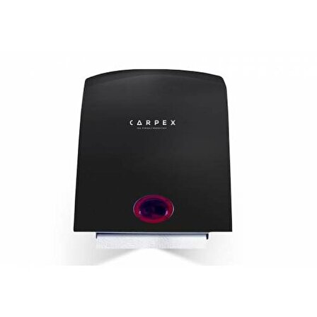 Carpex Sensörlü Kağıt Havlu Makinesi - Havlu Dispenseri-Siyah