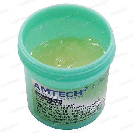 AMTECH FLUX NC-559-ASM HALOGEN FREE 100 GR A KALİTE