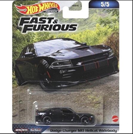 Hot Wheels - Premium - Fast & Furious - Dodge Charger STR Hellcat Widebody