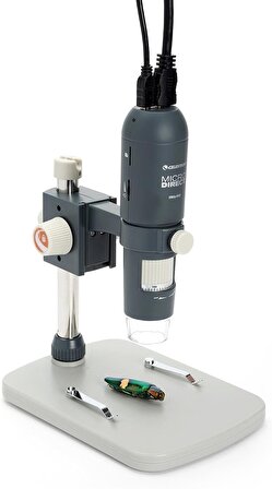 Celestron MicroDirect 1080p HD Elde Dijital Mikroskop, Gri (44316)