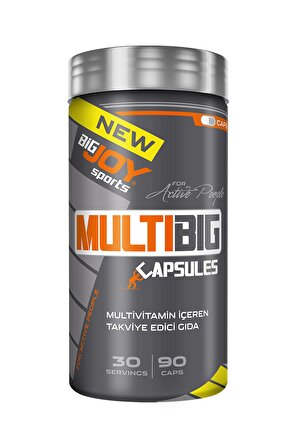 Bigjoy Sports Multibig Kompleks Vitamin Mineral 90 Kapsül