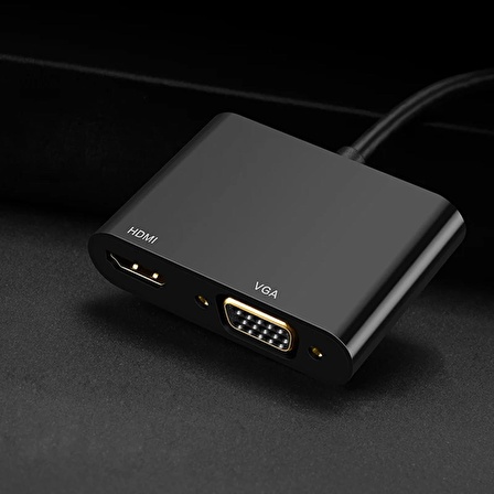 Pmr Displayport to Hdmi -Vga Çevirici Adaptör