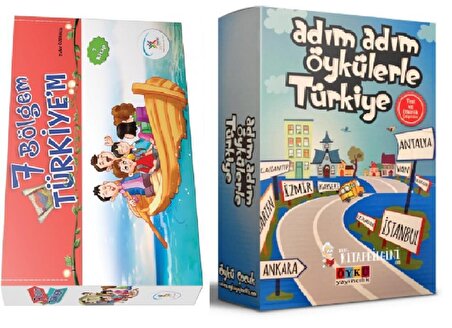Adım Adım Öykülerler Türkiye+7 Bölgem Türkiyem 17 Kitap 4. Sınıf 