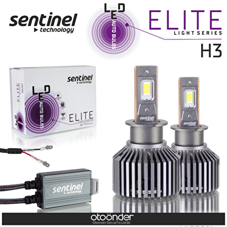 Elite Led Xenon Ampülü 65w 12v 12000 Lumen 6500 Kelvin Beyaz Işık  H3