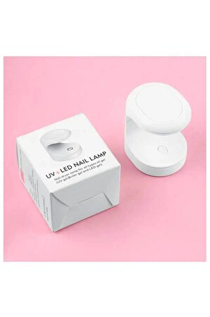 Mini Uv Led Işık Oje Tırnak Kurutucu Tasarımlı Express Protez Tırnak Kiti Kurutma Cilası
