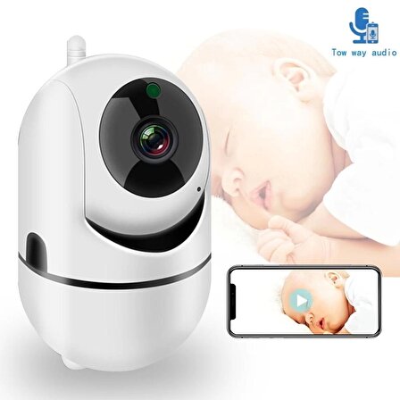 3 Lü Set Ev Güvenlik Wifi Akıllı Kamera Bebek Telsiz Hareket Algılama İle İzleme Ses Dinleme