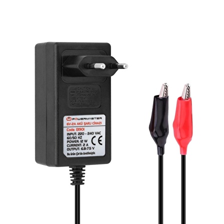 Pm-13901 6 Volt - 2 Amper Akü Şarj Cihazı