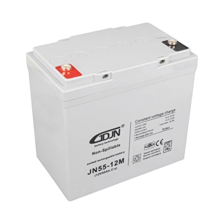 Gdjn Jn12v55 12 Volt -  55 Amper Tekerlekli Engelli Araç Aküsü 13 X 21.5 X 22.5 Mm