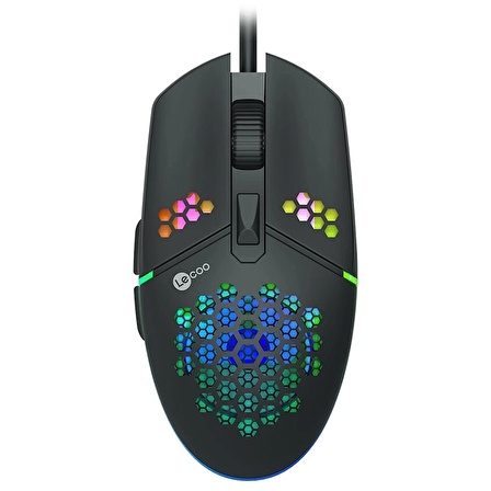 Lenovo Lecoo Ms105 3200 Dpı 6 Tuşlu Kablolu Rgb Led Aydınlatmalı Gamıng Mouse