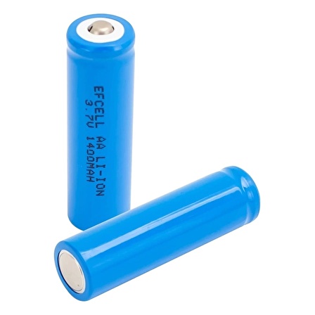 Pm-14632 Lc 14500 3.7 Volt 1400 Mah Şarj Edilebilir El Feneri Pili