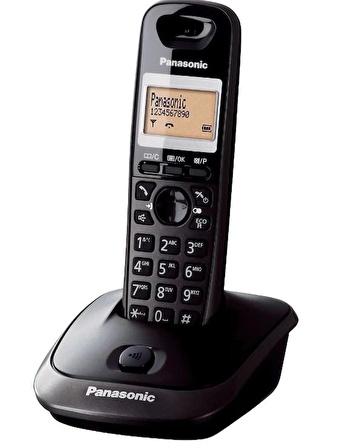 Panasonıc Kx-tg2511 Dect Siyah Telsiz Telefon