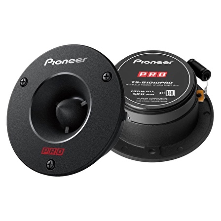 Pıoneer Ts-b1010pro 150 Watt 10cm Mermi Tweeter Mıdrange Oto Hoparlör