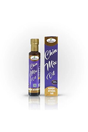 Chia Mix Oil, Karışık Bitkisel Yağ, 250 Ml