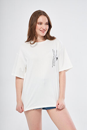 Sırt Baskılı Unisex T-shirt