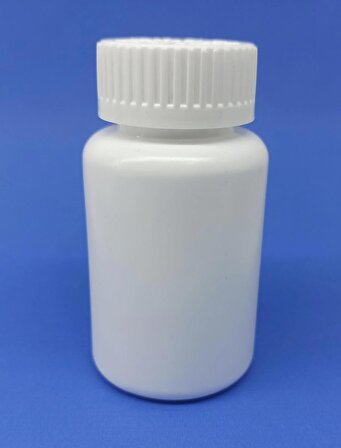 10 adet 100 ml boş plastik şişe bastır çevir Numune-Ilaç-Tarım-Ecza-Tablet-Hap-Kapsül Plastik Kutu 100 cc Şişesi