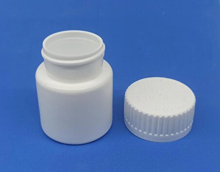 25 adet 30 ml boş plastik şişe bastır çevir Numune-Ilaç-Tarım-Ecza-Tablet-Hap-Kapsül Plastik Kutu 30 cc Şişesi