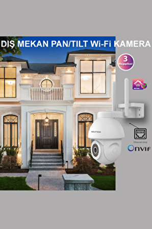 Ntl-pt-06wod-3mp Dış Mekan Pan/tilt Wi-fi Kamera NTL-PT-06WOD