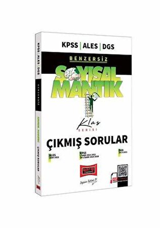 Yargı Yayınları  ALES KPSS DGS Benzersiz Sayısal Mantık Çıkmış Sorular