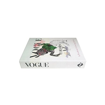 Dekoratif Kitap Kutusu Renkli Vogue