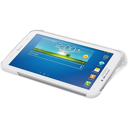 Samsung T210 Galaxy Tab 3 7.0" Bookcover Tablet Kılıfı Beyaz