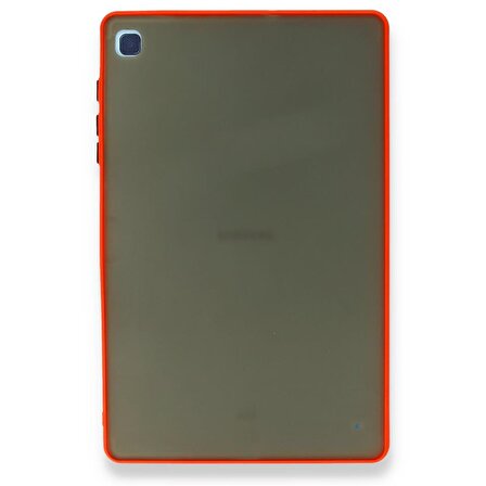 Samsung Galaxy P610 Tab S6 Lite 10.4 Montreal Silikon Tablet Kılıfı Kırmızı