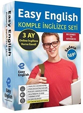 Easy English Komple İngilizce Eğitim Seti / Komisyon