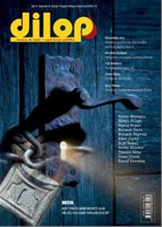Dilop Dergisi Sayı: 8 / Mayıs - Haziran 2019