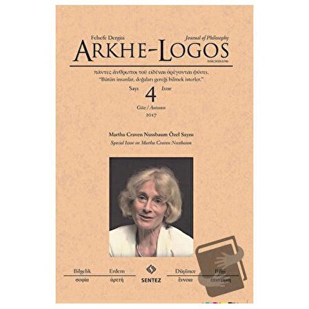 Arkhe - Logos Felsefe Dergisi Sayı: 4 Güz 2017