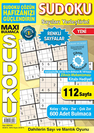 Maxi Bulmaca Sudoku 013