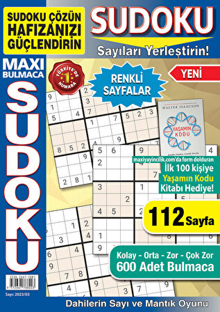 Maxi Bulmaca Sudoku 015