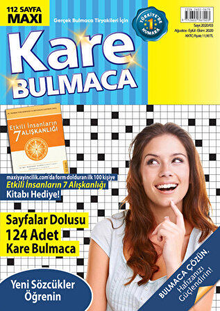 Maxi Kare Bulmaca 003