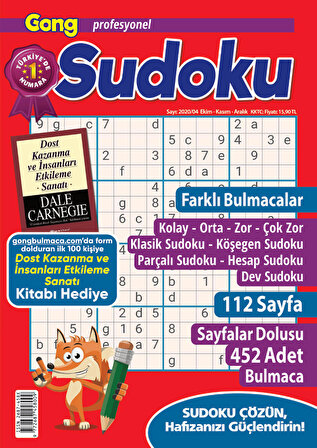 Gong Profesyonel Sudoku 004