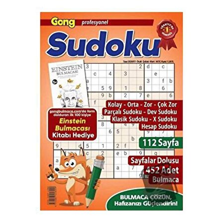Maxi Gong Profesyonel Sudoku 1