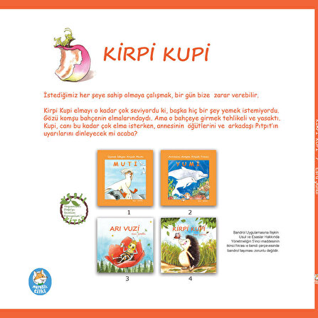 Kirpi Kupi - Resimli Çocuk Kitabı